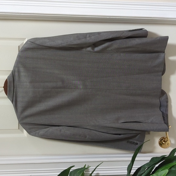 Goly LTD Custom Men's Tailored Light Grey 100% Italian Wool Suit w/Dual Vent 48R - Picture 5 of 14